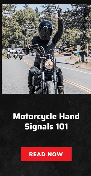 Motorcycle Hand Signals 101