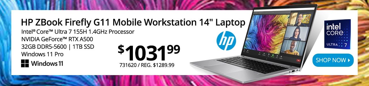 HP ZBook Firefly G11 Mobile Workstation 14 in. Laptop - Buy Now