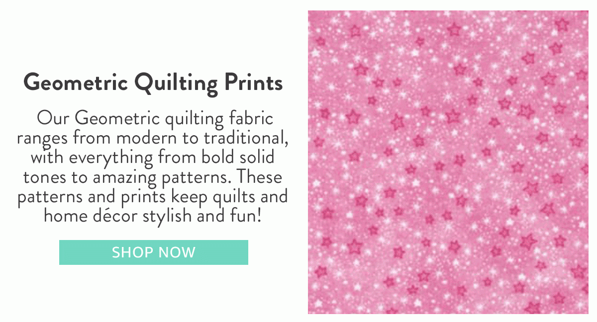 Geometric Quilting Prints | SHOP NOW