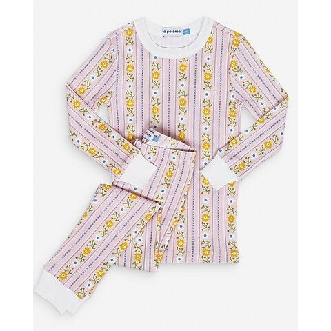 La Paloma™ girls' organic cotton pajama set