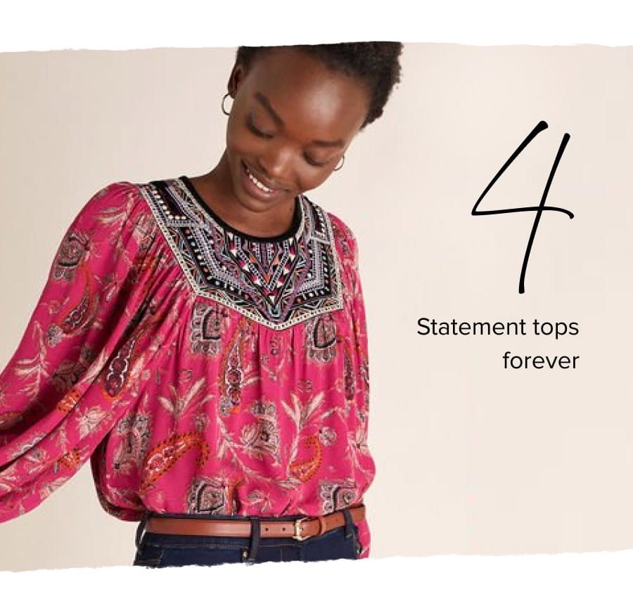 Statement tops for ever 