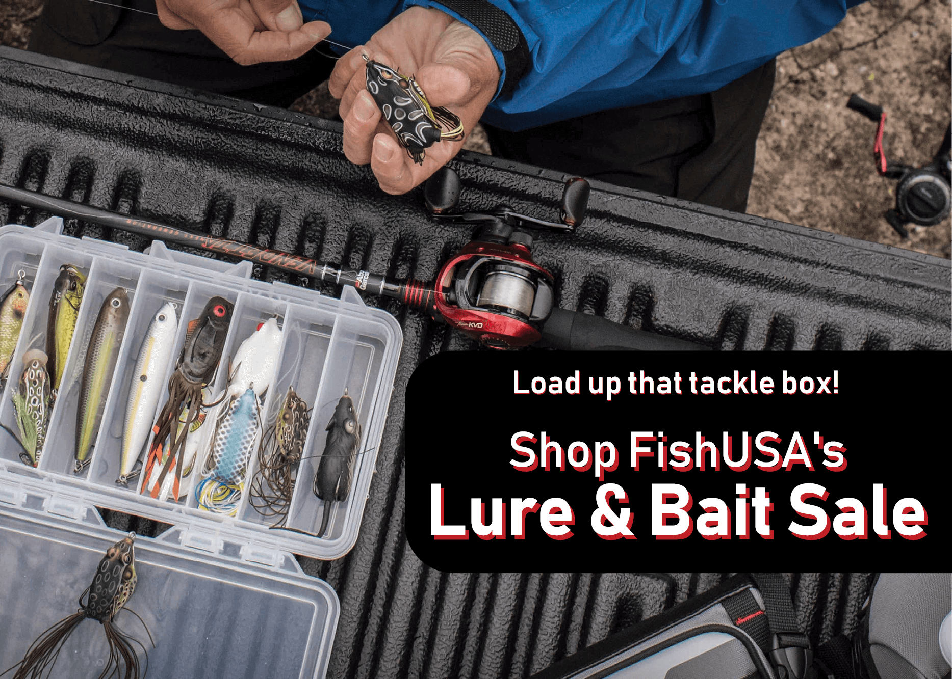 Shop FishUSA's Lure & Bait Sale!