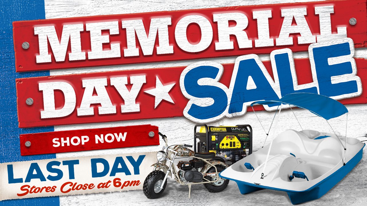 Memorial Day Sale