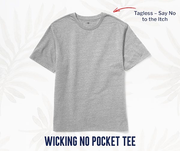 92989 | HARBOR BAY WICKING JERSEY NO-POCKET TEE