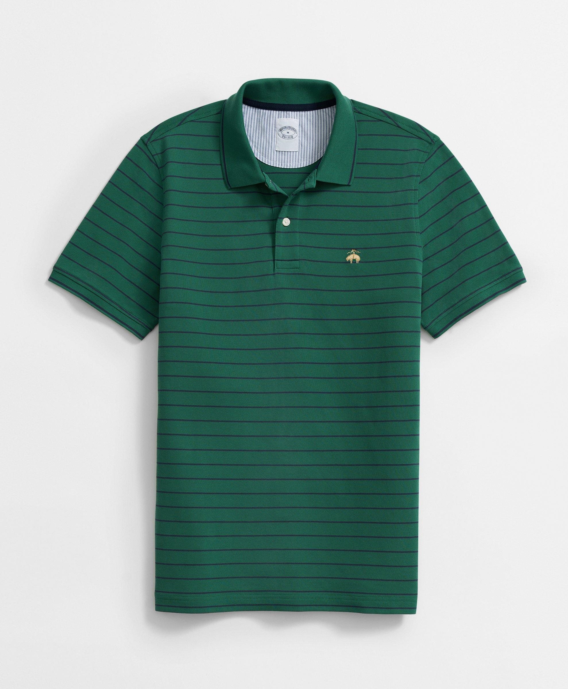 Golden Fleece® Thin Striped Supima® Polo Shirt