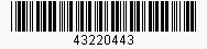 Code: 43220443