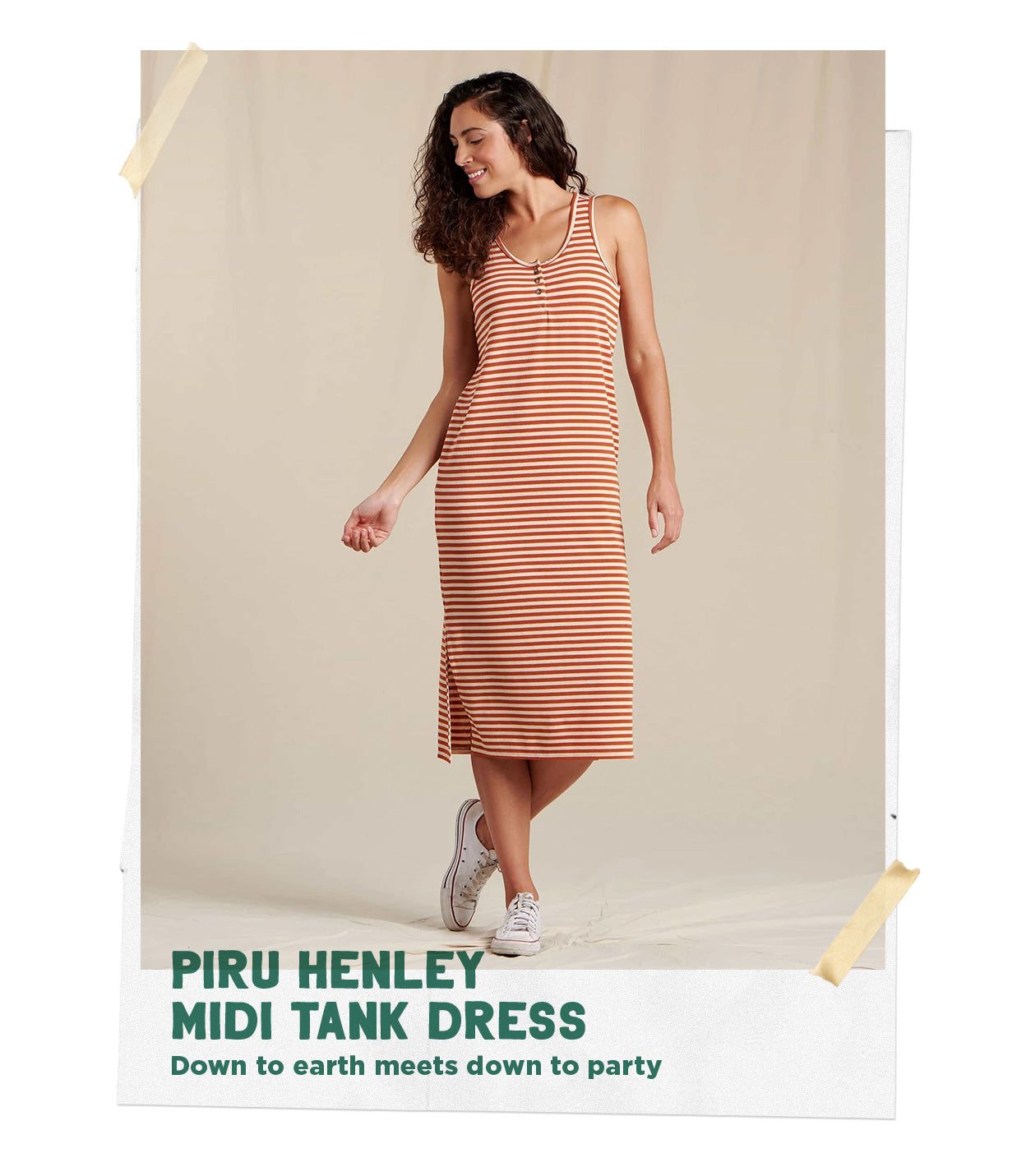 Piru Midi Tank Dress