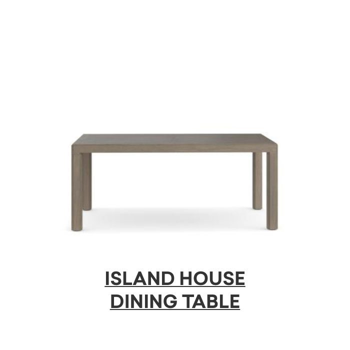 Island House dining table. Shop now.