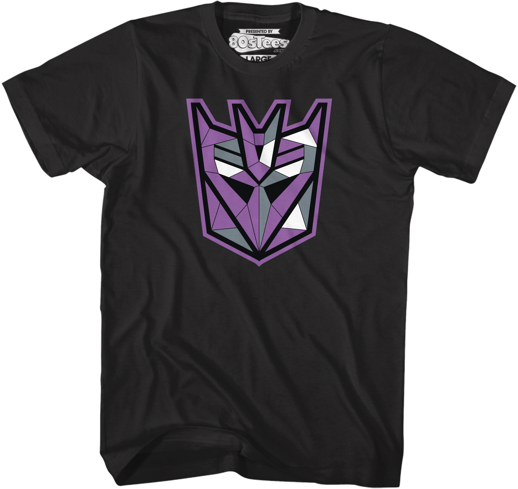 Decepticons Geometric Logo Transformers T-Shirt