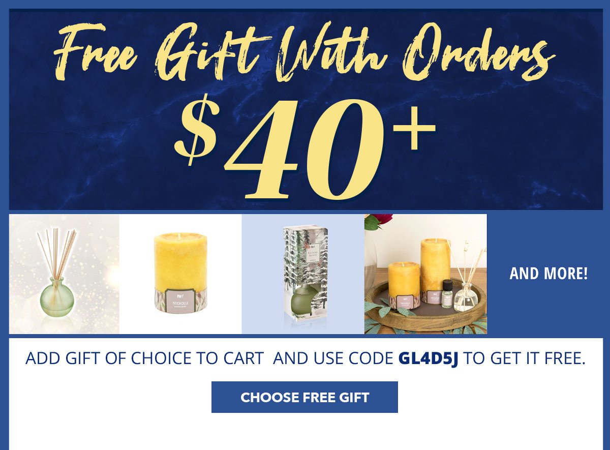 Free Gift with orders $40+ | SHOP NOW