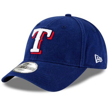 Texas Rangers New Era Core Fit Replica 49FORTY Fitted Hat - Royal