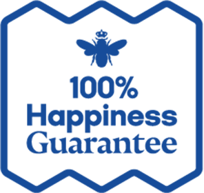 100% Happiness Guarantee