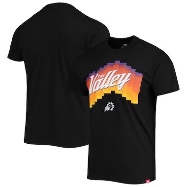 Sportiqe Phoenix Suns Black The Valley Pixel City Edition Tri-Blend T-Shirt