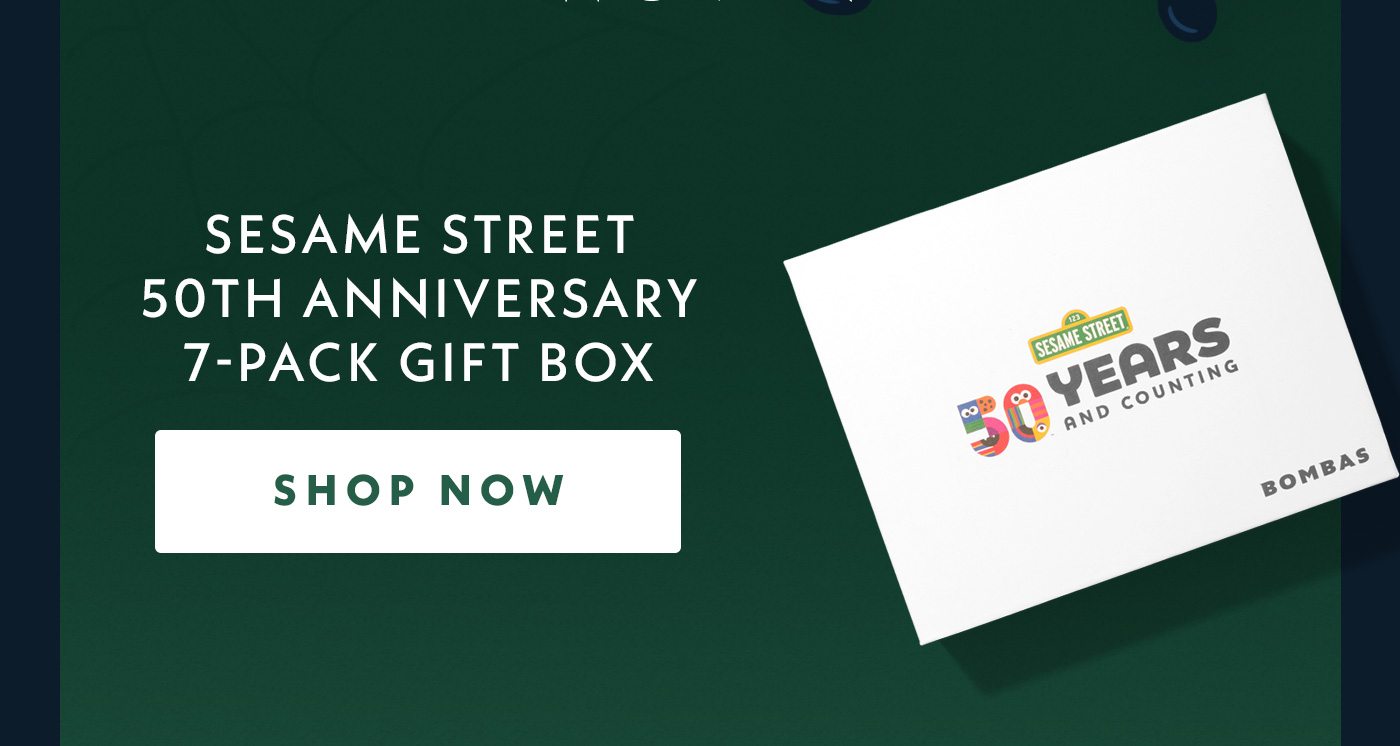 Sesame Street 50th Anniversary 7-Pack Gift Box | Shop Now