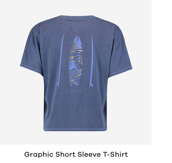 O'Neill Graphic Womens Short Sleeve T-Shirt
