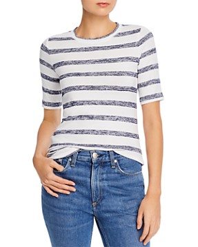 rab & bone Striped Slim Space-Dye Tee