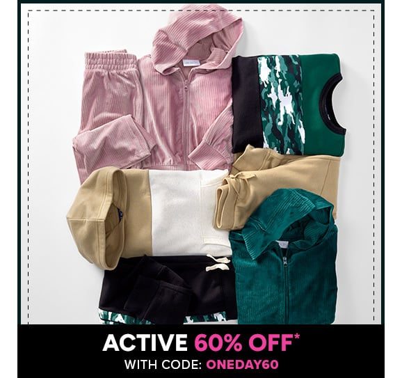 60% off Active