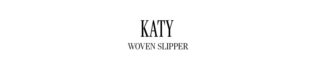 KATY WOVEN SLIPPER