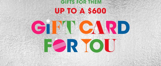 GIFT CARD FOR YOU