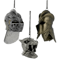 Game of Thrones Helmet Ornament Set