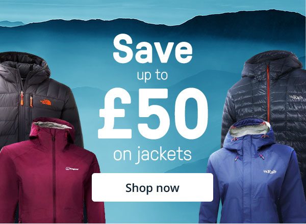 Save up to Â£50 on Jackets