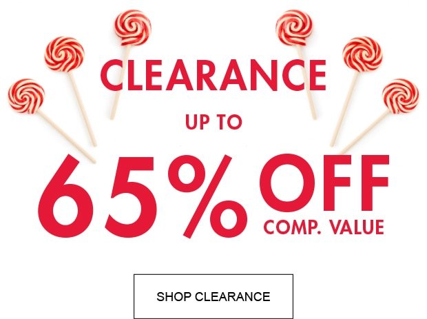 CLEARANCE UP TO 65% OFF COMP.VALUE SHOP CLEARANCE