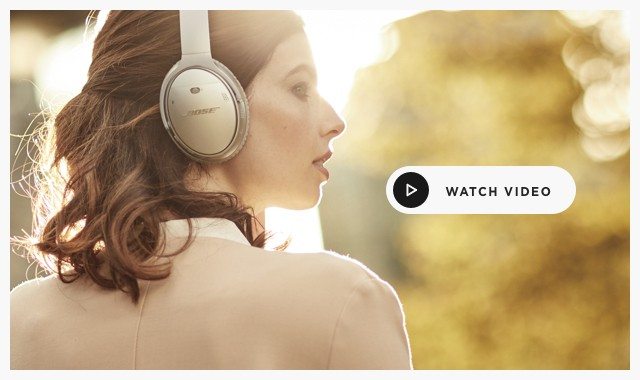 Watch a video on the QuietComfort 35 headphones II