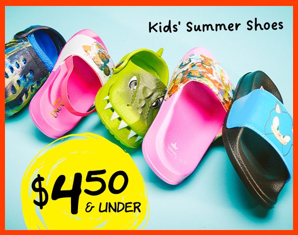 Kids' Summer Shoes