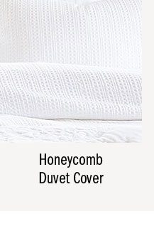 Honeycomb Duvet Cover