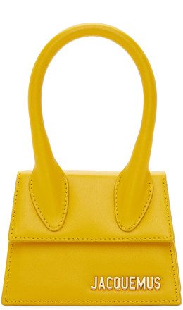 Jacquemus - Yellow 'Le Chiquito' Clutch