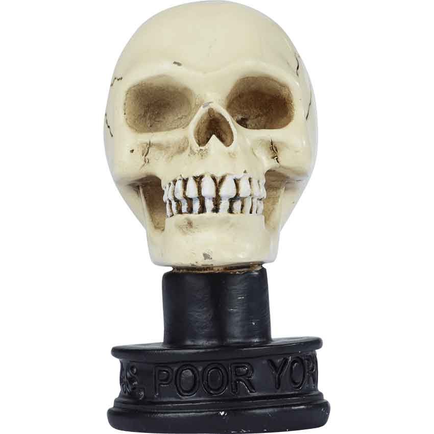 Image of Miniature Yorick Skull Statue