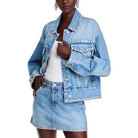 Blanknyc Studded Denim Jacket