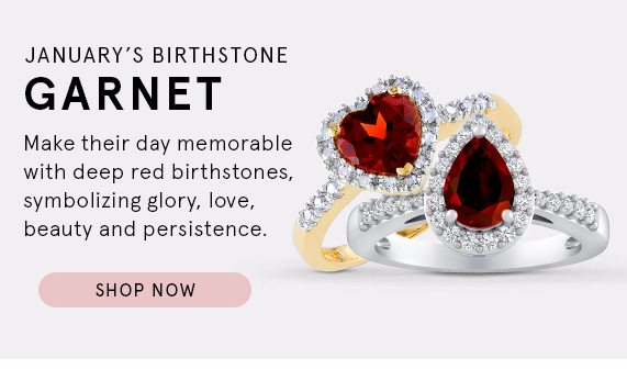 Shop January's Birthstone