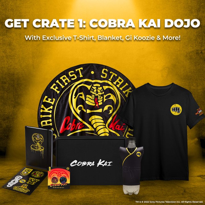 Cobra Kai Dojo Collection Limited Edition Crate Series