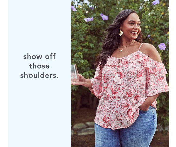 Show off those shoulders.