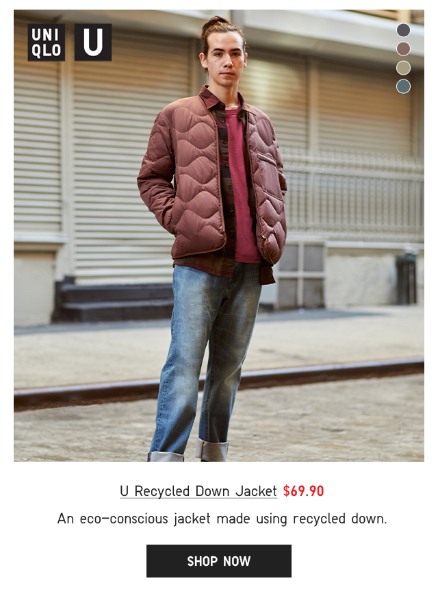 PDP7 - MEN U RECYCLED DOWN JACKET