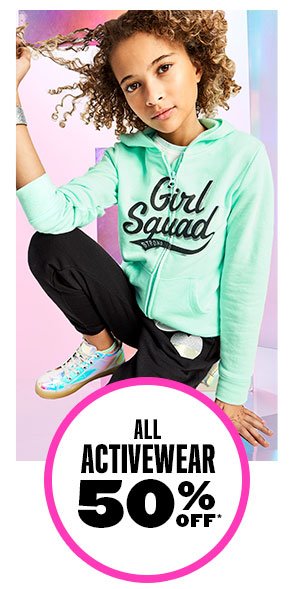 All Activewear 50% Off