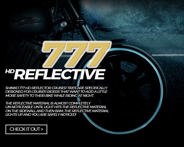 bikebandit 777 hd reflectire tire