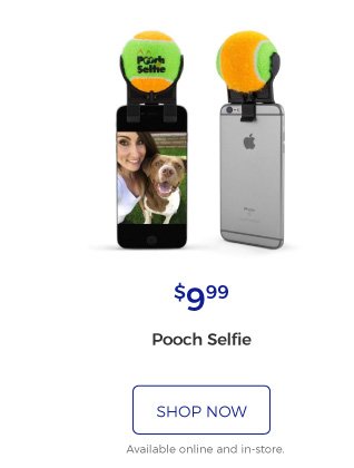 Pooch Selfie | $9.99 | shop now | Available online and in-store.