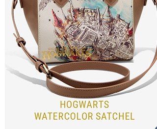 Hogwarts Watercolor Satchel