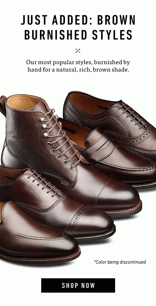 Just Added: Brown Burnished Styles