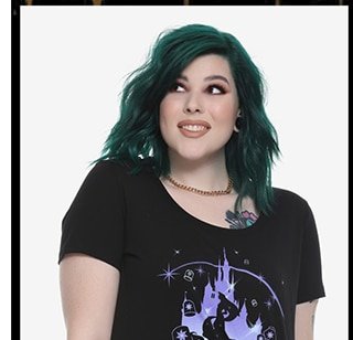 Lanterns Silhouette Tee Plus Size