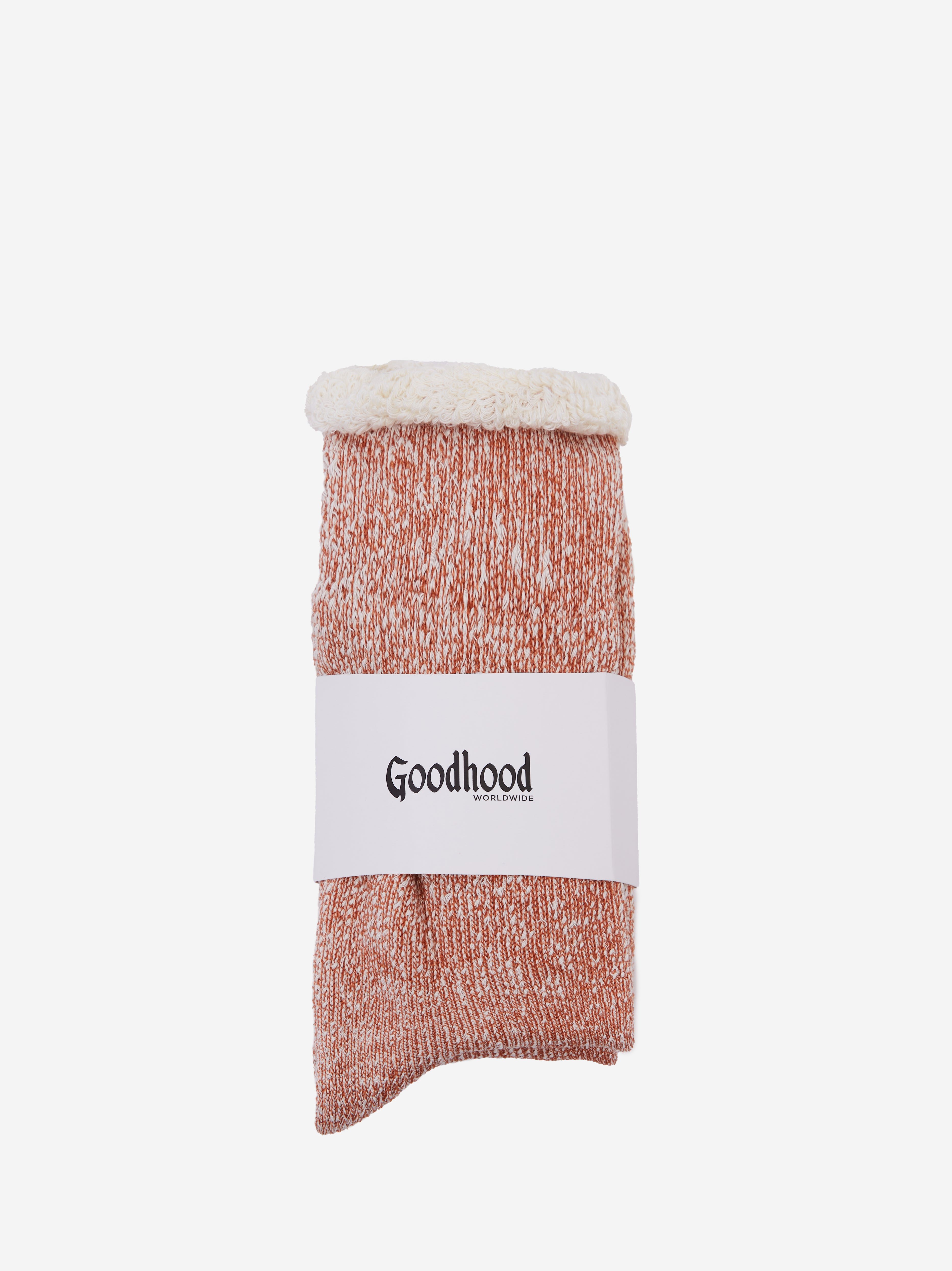 Image of Goodhood Worldwide Double Faced Sock - Orange