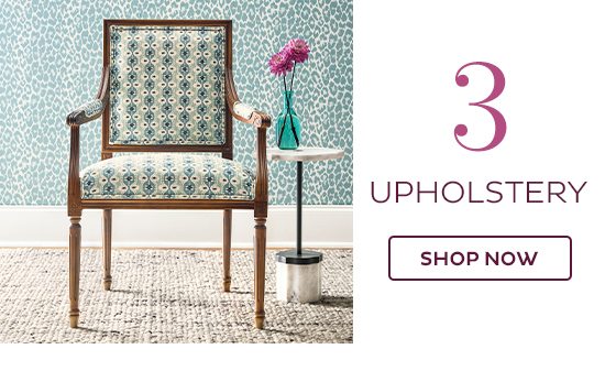 3. Upholstery - Shop Now