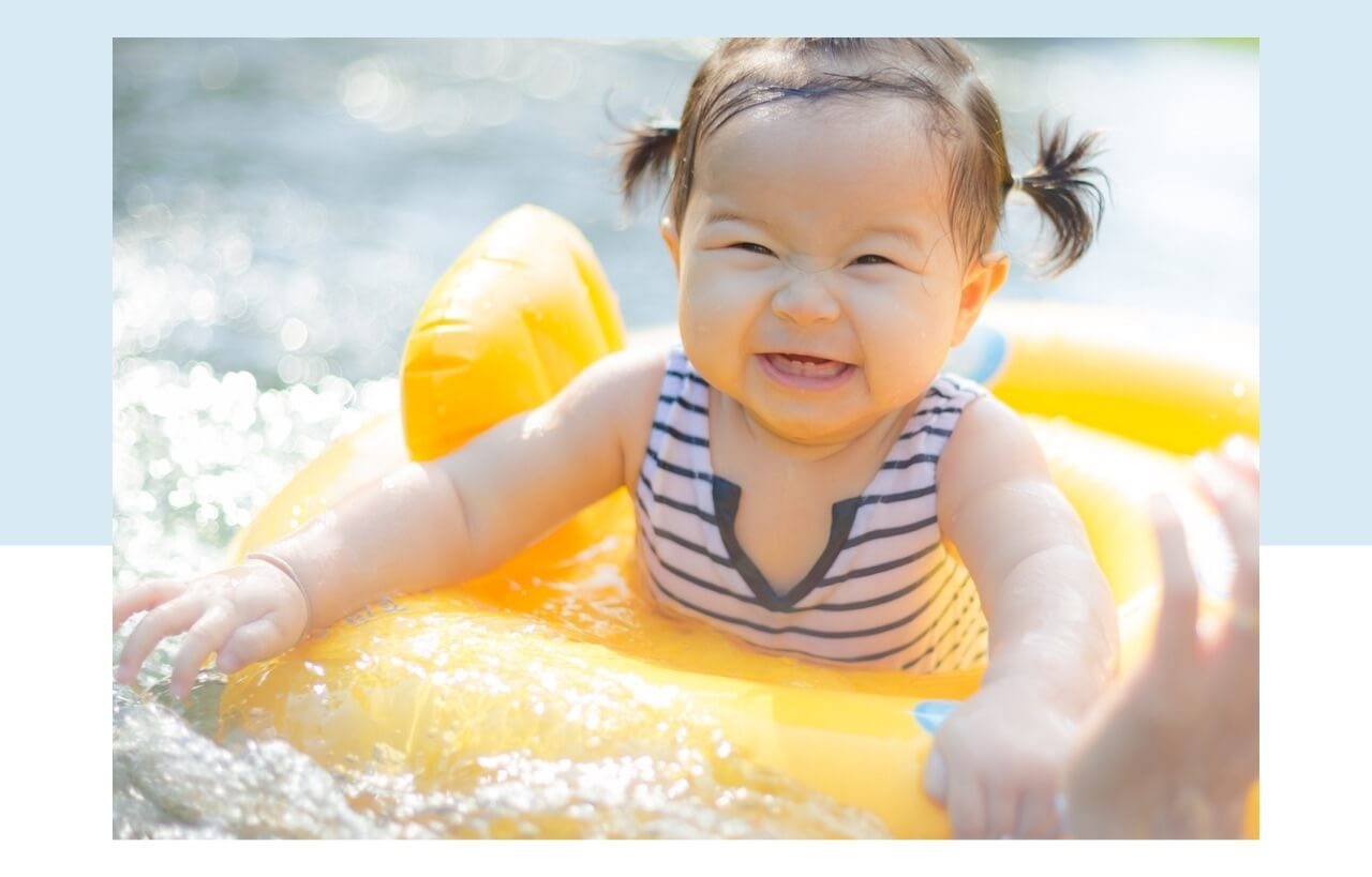 swimming girl