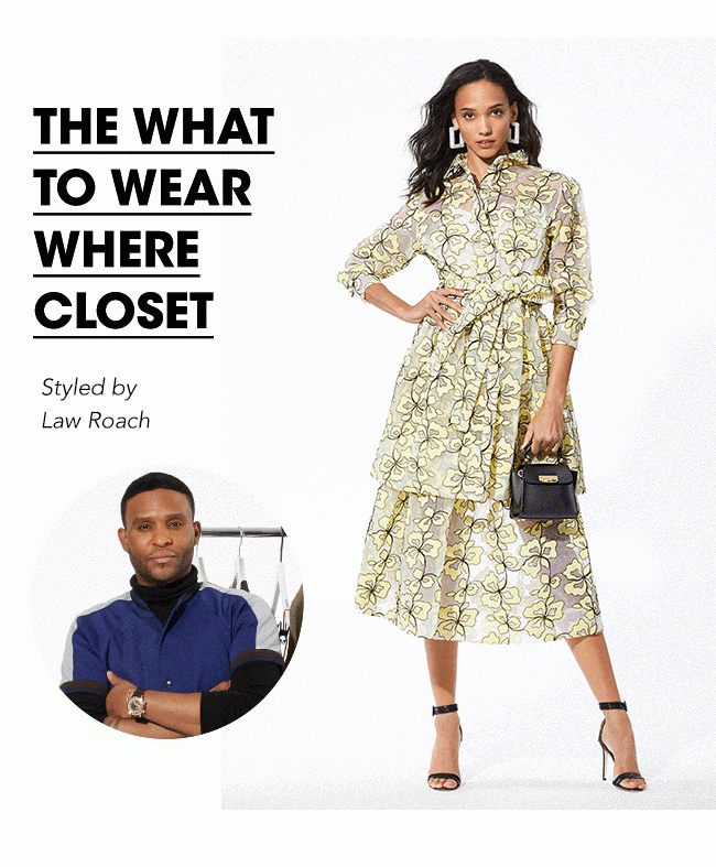 THE WHAT TO WEAR WHERE CLOSET