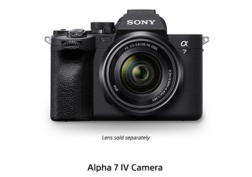 Alpha 7 IV Camera | Lens sold separately