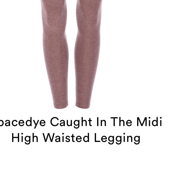 Spacedye Caught In The Midi High Waisted Legging