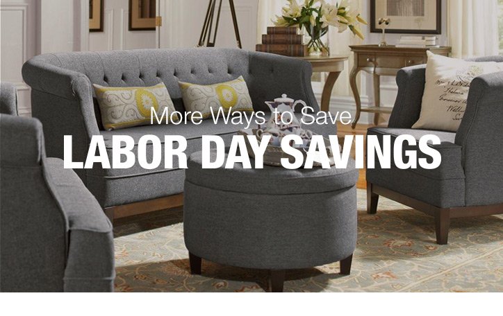 More Ways to Save | LABOR DAY SAVINGS