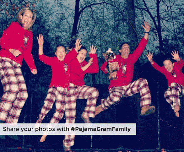 Share your photos with #pajamagramfamily